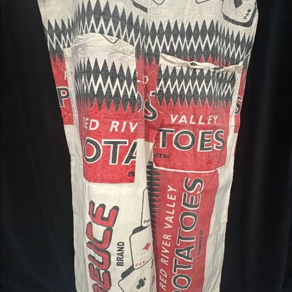 #Vintage potato sack, 100% cotton overalls NWT - Picture 6 of 8